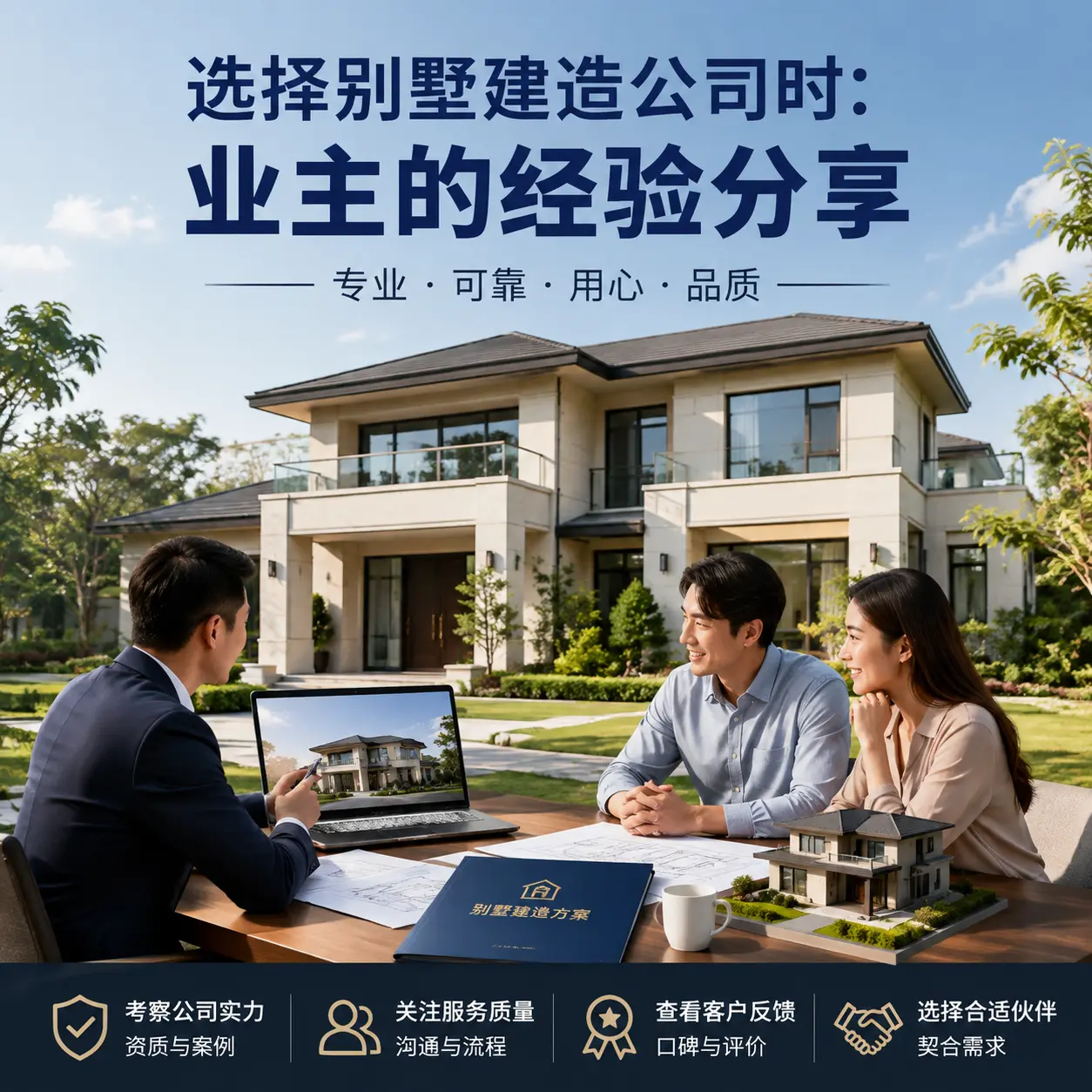 选择别墅建造公司时： 册亨 业主的经验分享