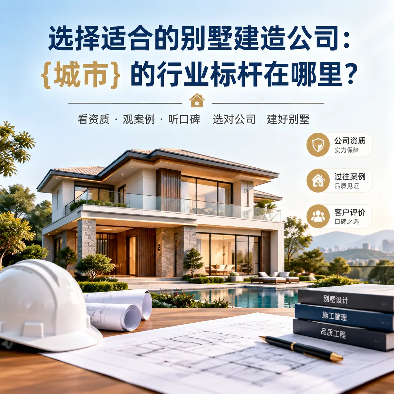 选择适合的别墅建造公司： 册亨 的行业标杆在哪里？