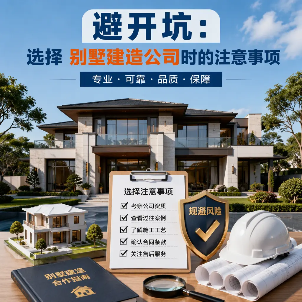 避开坑：选择 册亨 别墅建造公司时的注意事项