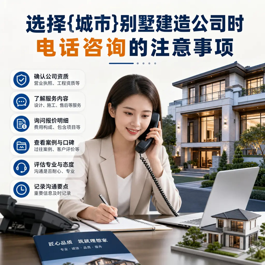 选择册亨别墅建造公司时,电话咨询的注意事项
