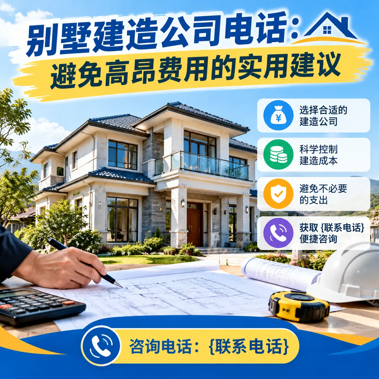 册亨别墅建造公司电话：避免高昂费用的实用建议