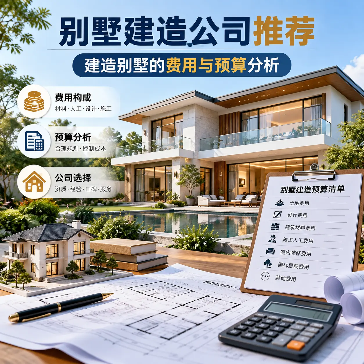 别墅建造公司推荐： 册亨 建造别墅的费用与预算分析