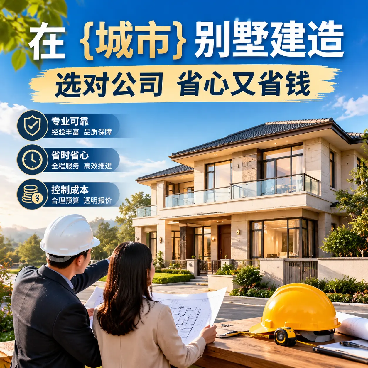在 册亨 别墅建造,选对公司省心又省钱