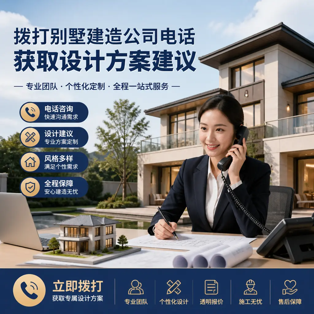 拨打册亨别墅建造公司电话,获取设计方案建议