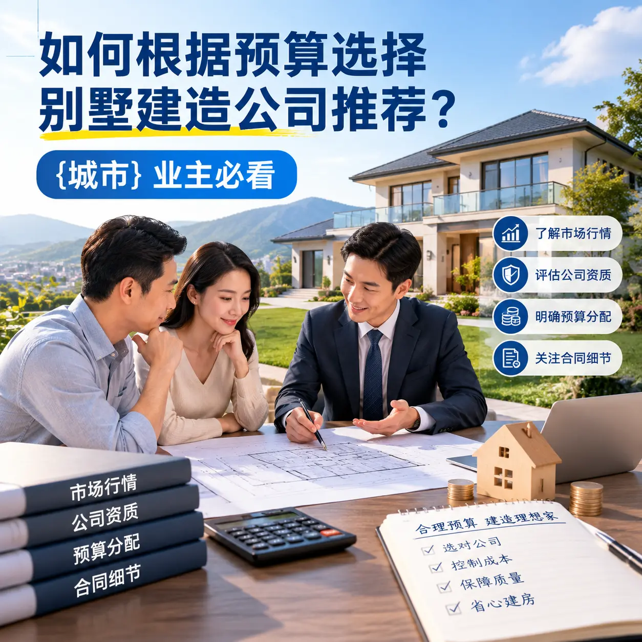 如何根据预算选择别墅建造公司推荐？ 册亨 业主必看