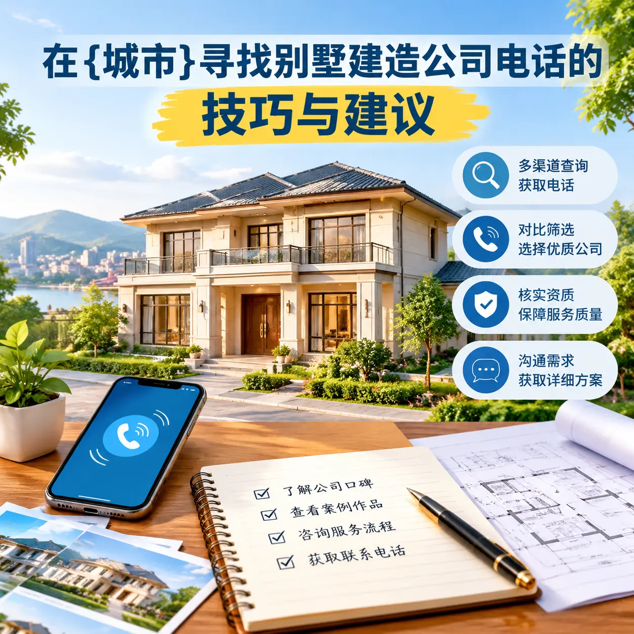 在册亨寻找别墅建造公司电话的技巧与建议