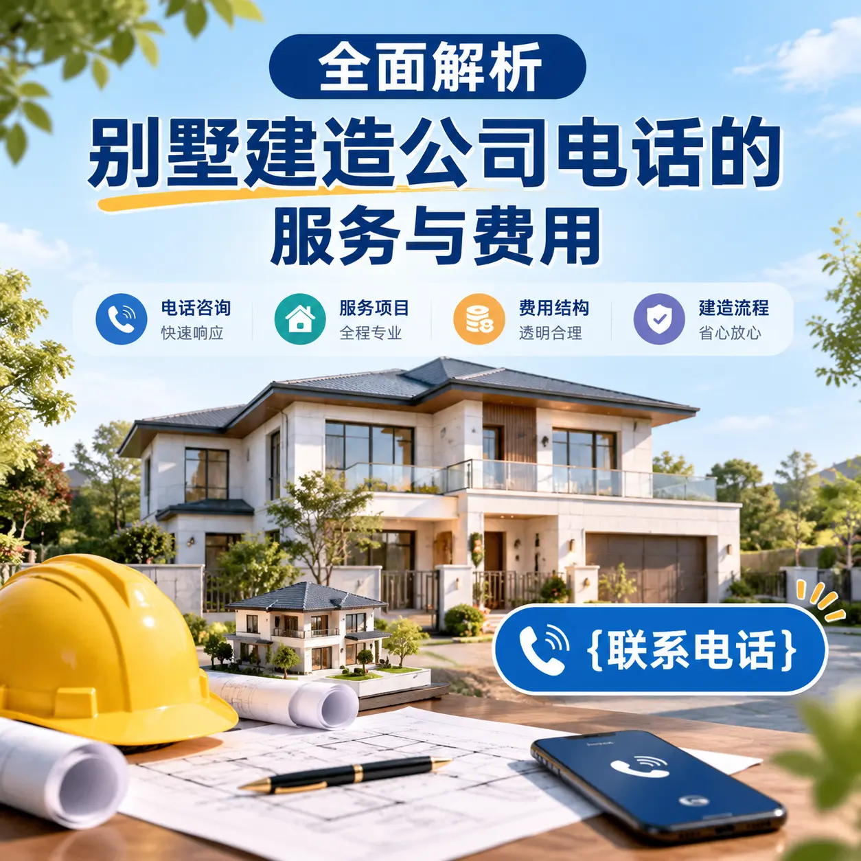 全面解析册亨别墅建造公司电话的服务与费用